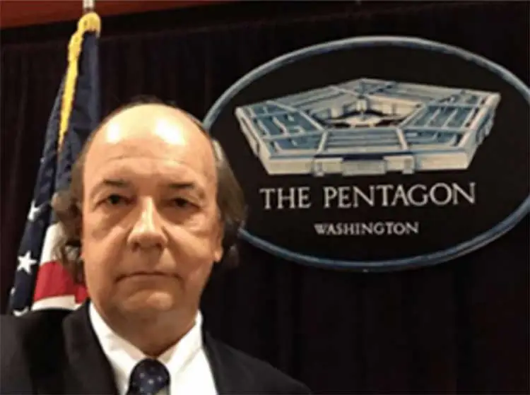 Jim at the Pentagon