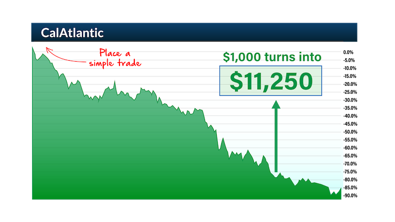 $1,000 into $11,250 chart